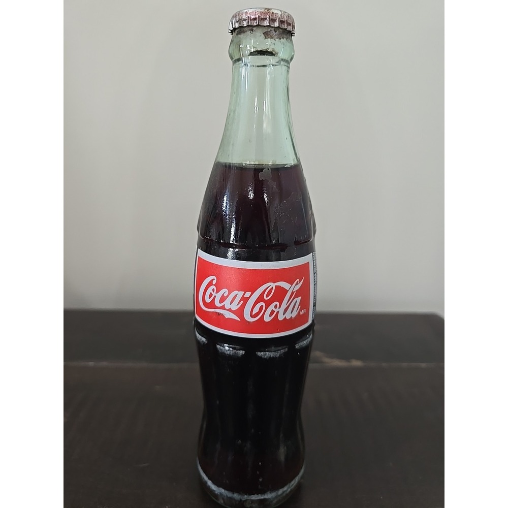 Vintage 1996 Coca Cola Coke Bottles Mexico Mexican 355 ml 500 ml